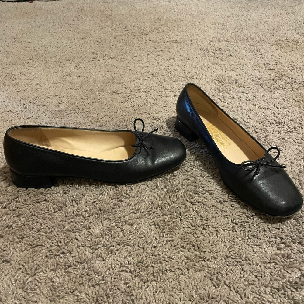 Vintage Black ballet heels